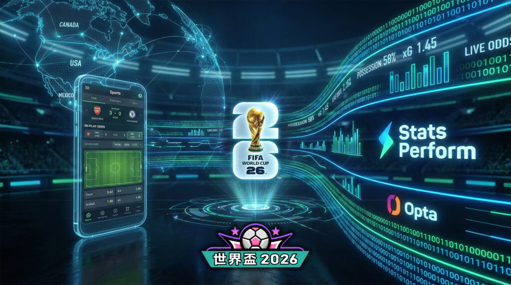 【2026世界杯综合平台快讯】竞彩球迷注意！FIFA 指定 Stats Perform 为 2026世界杯综合平台独家博弈数据分发商