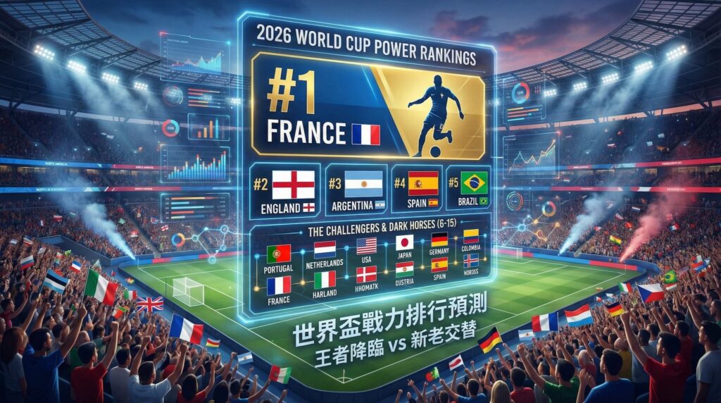 2026世界杯综合平台排名预测 — 世界杯 15 强、谁能威胁卫冕军阿根廷？