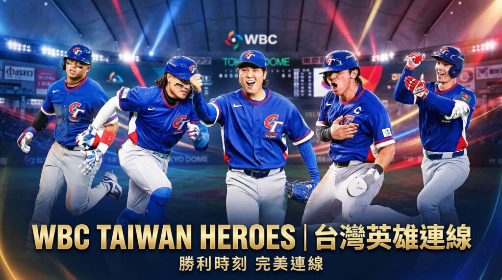 【WBC 經典賽賽后速報】等了 20 年的感動！延長賽 5:4 擊敗宿敵韓國，臺灣隊奪勝保住晉級生機